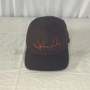 Brown Full draw flex fit hat